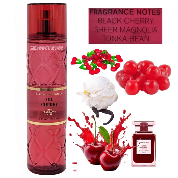 Bath & Body Works Other - BBW Oh Cherry NEW FULL-SIZE
